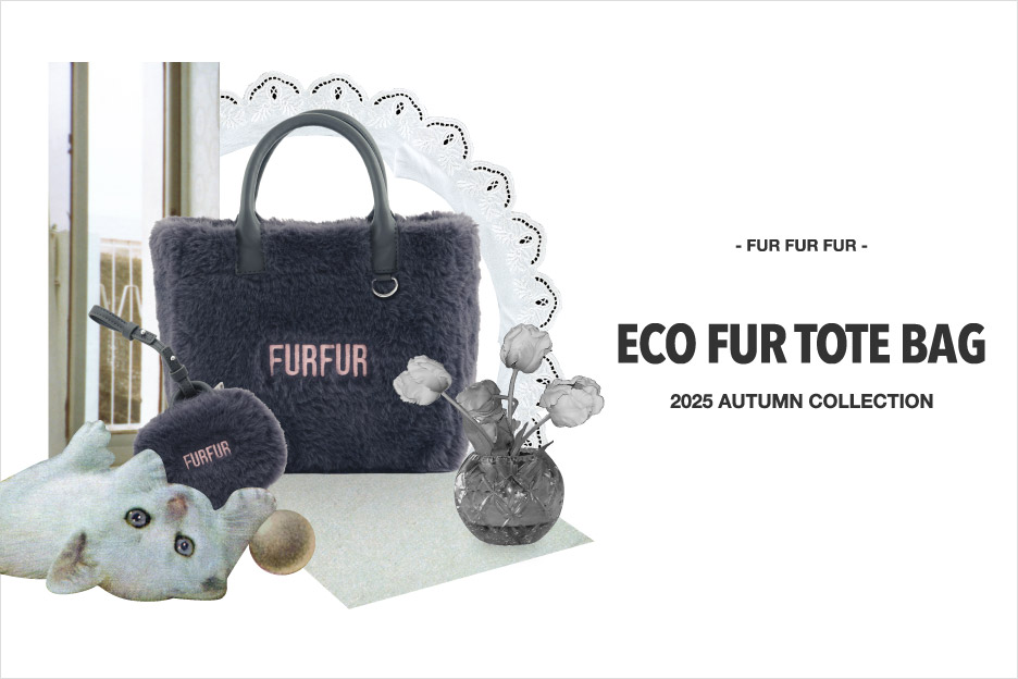 ECO FUR TOTE BAG エコファートートバッグ
