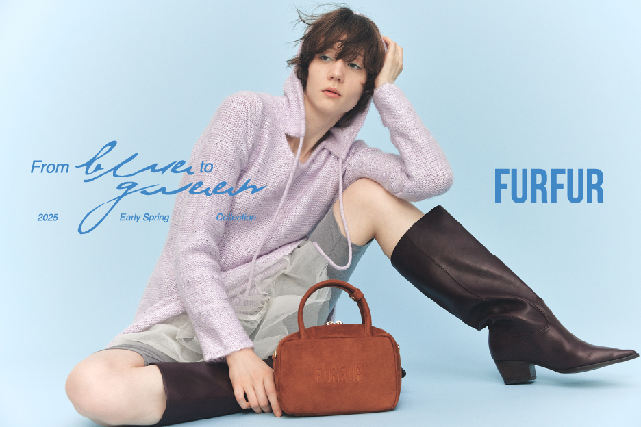 From blue to green 2025 Early Spring Collection