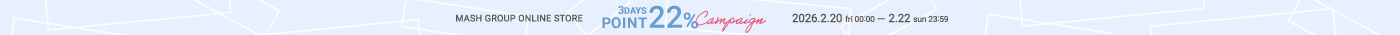 POINT 22% CAMPAIGN 3DAYS 2026.2.20 fri 0:00 - 2.22 sun 23:59