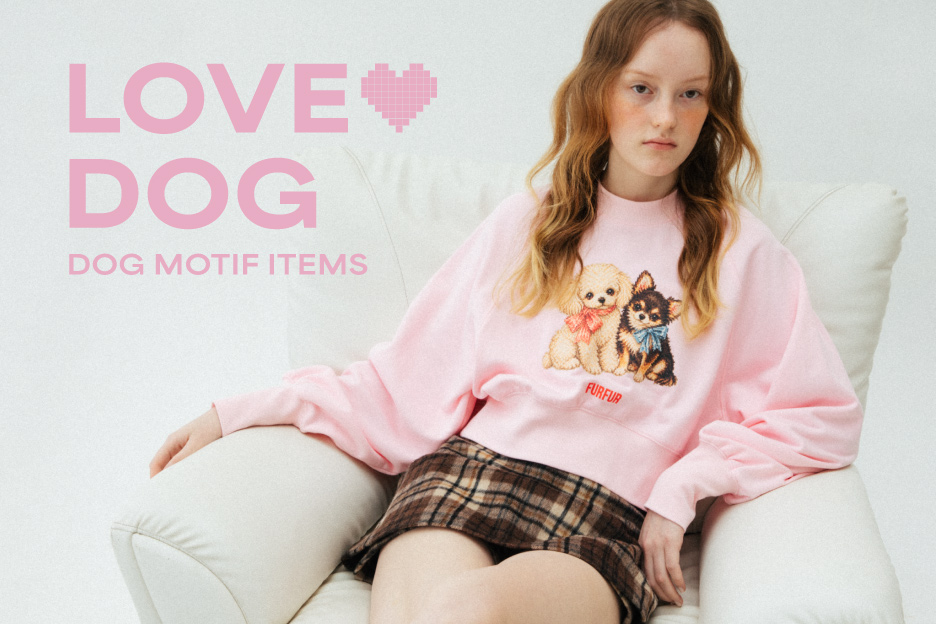 LOVEDOG DOG MOTIF ITEMS