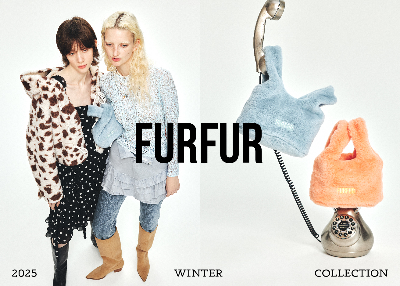 サイズ37・ファーファー furfur ルーズブーツ ロングファーブーツ (9 color) ※出荷まで約2週間所要 - yee | 60