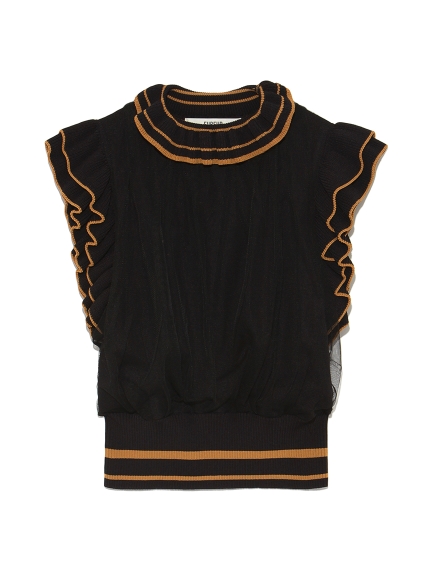 ラインドチュール＆フリルプル