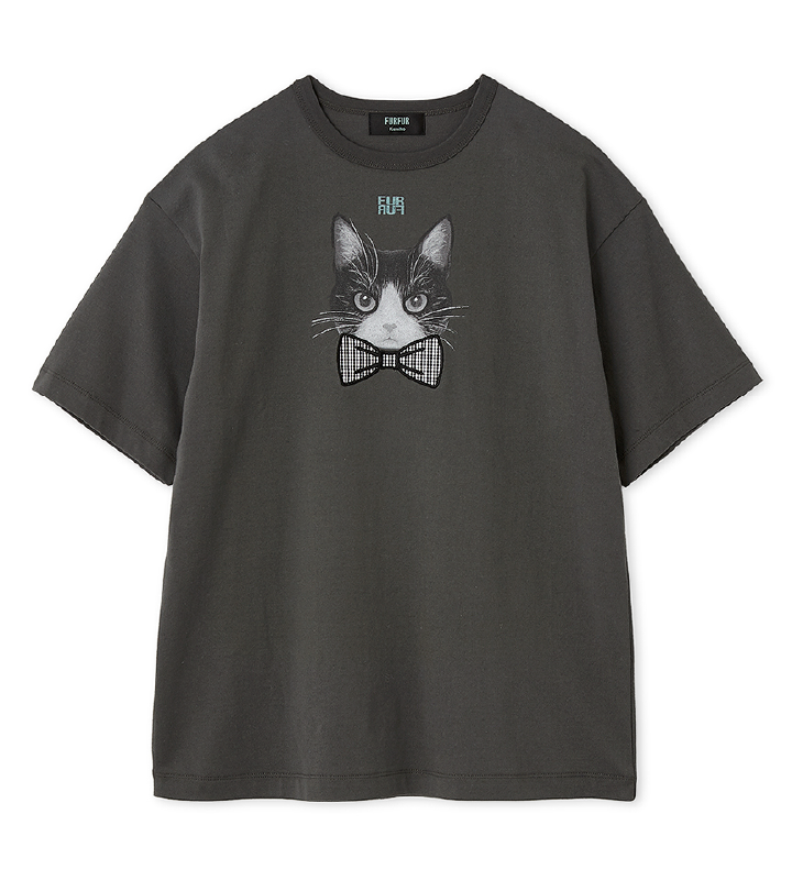 【上國料萌衣コラボ】HanaプリントTシャツ