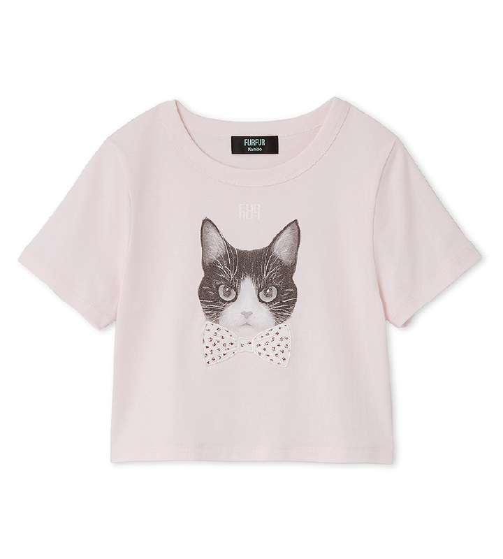 【上國料萌衣コラボ】HanaプリントTシャツ