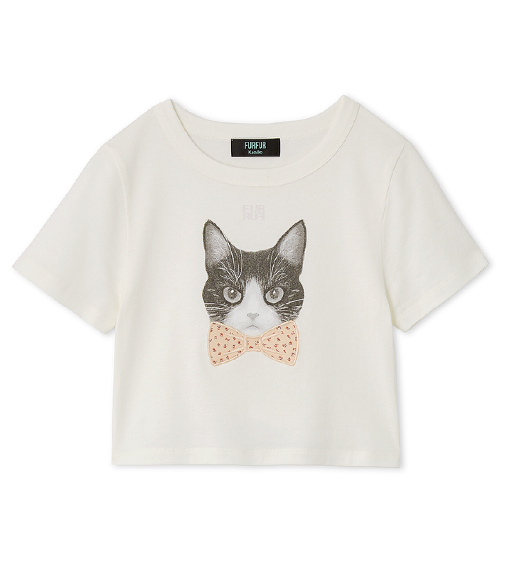 【上國料萌衣コラボ】HanaプリントTシャツ