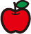 りんごのイラスト