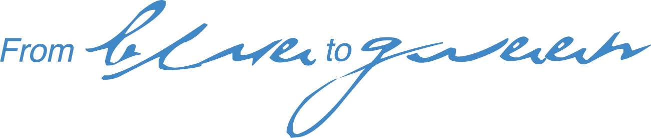 From blue to green 2025 Early Spring Collection