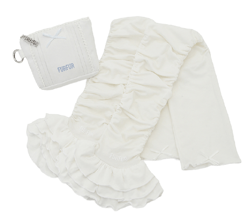 FRILL UV ARM COVER ＆ POUCH SET ¥11,000(tax in)