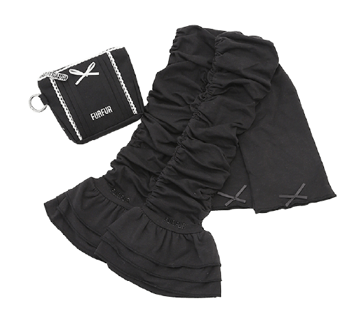 FRILL UV ARM COVER ＆ POUCH SET ¥11,000(tax in)