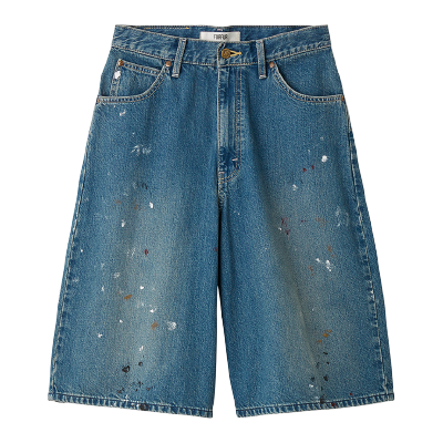 Ｌｅｅコラボペイントデニムハーフパンツ（SAX）の商品画像