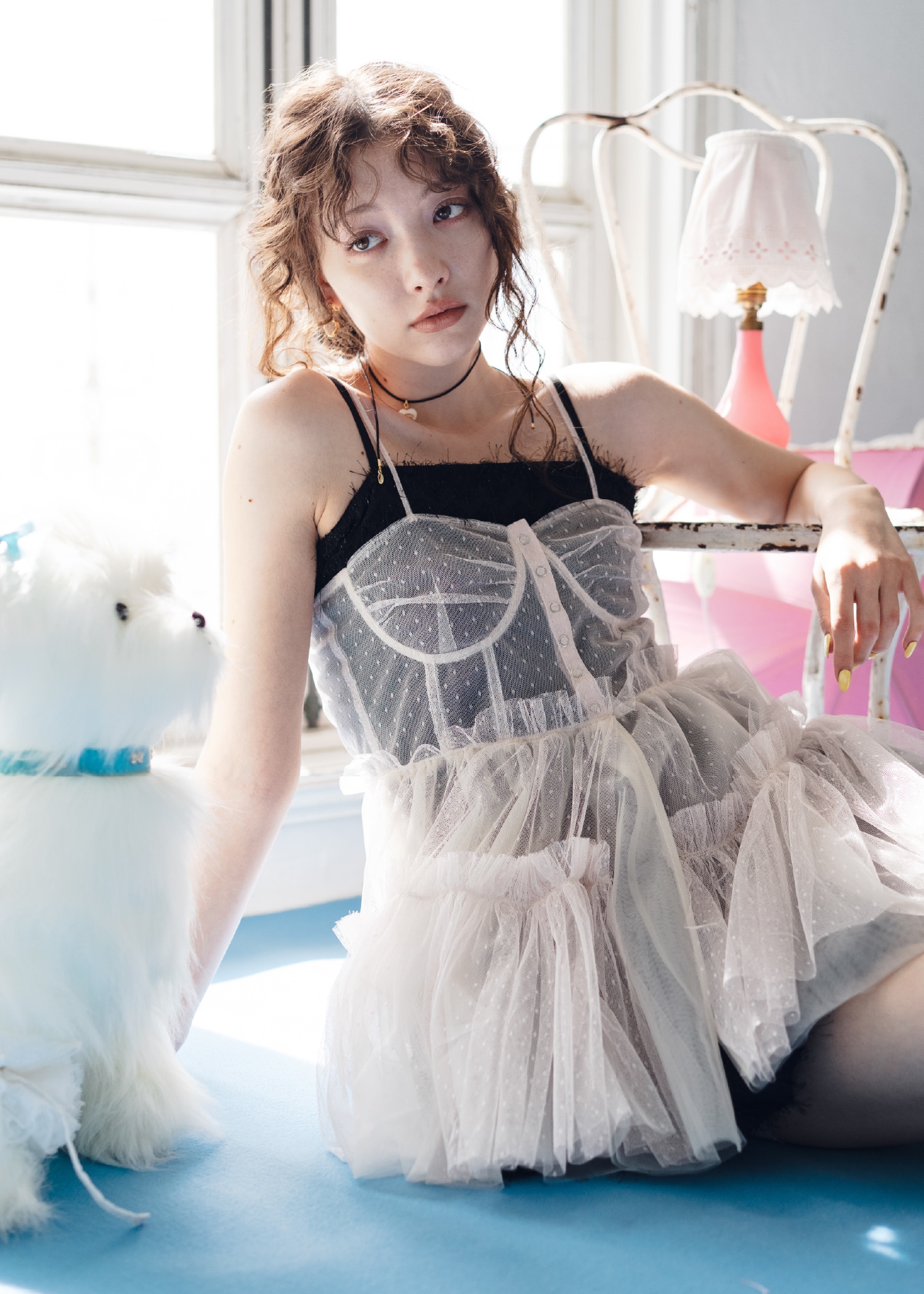 同コーディネートの別ショット