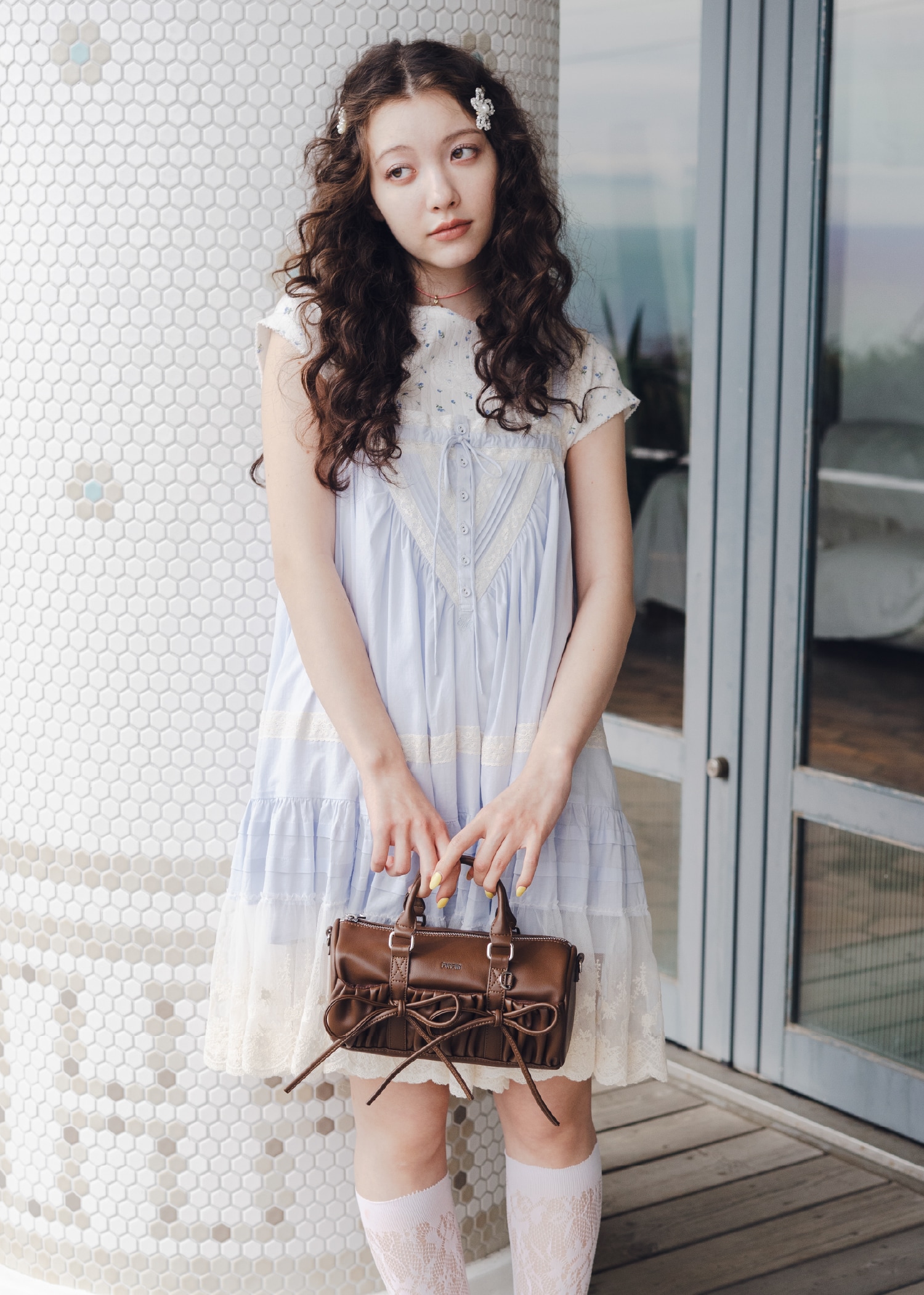 同コーディネートの別ショット