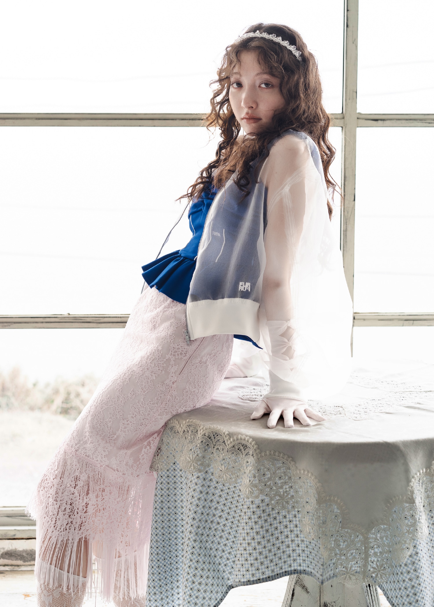 同コーディネートの別ショット