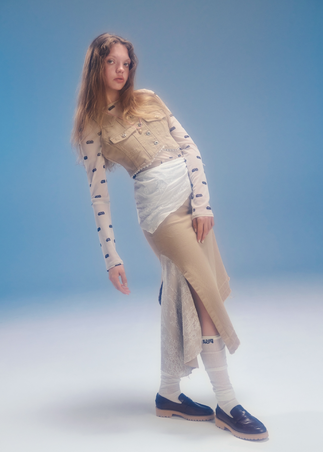 同コーディネートの別ショット