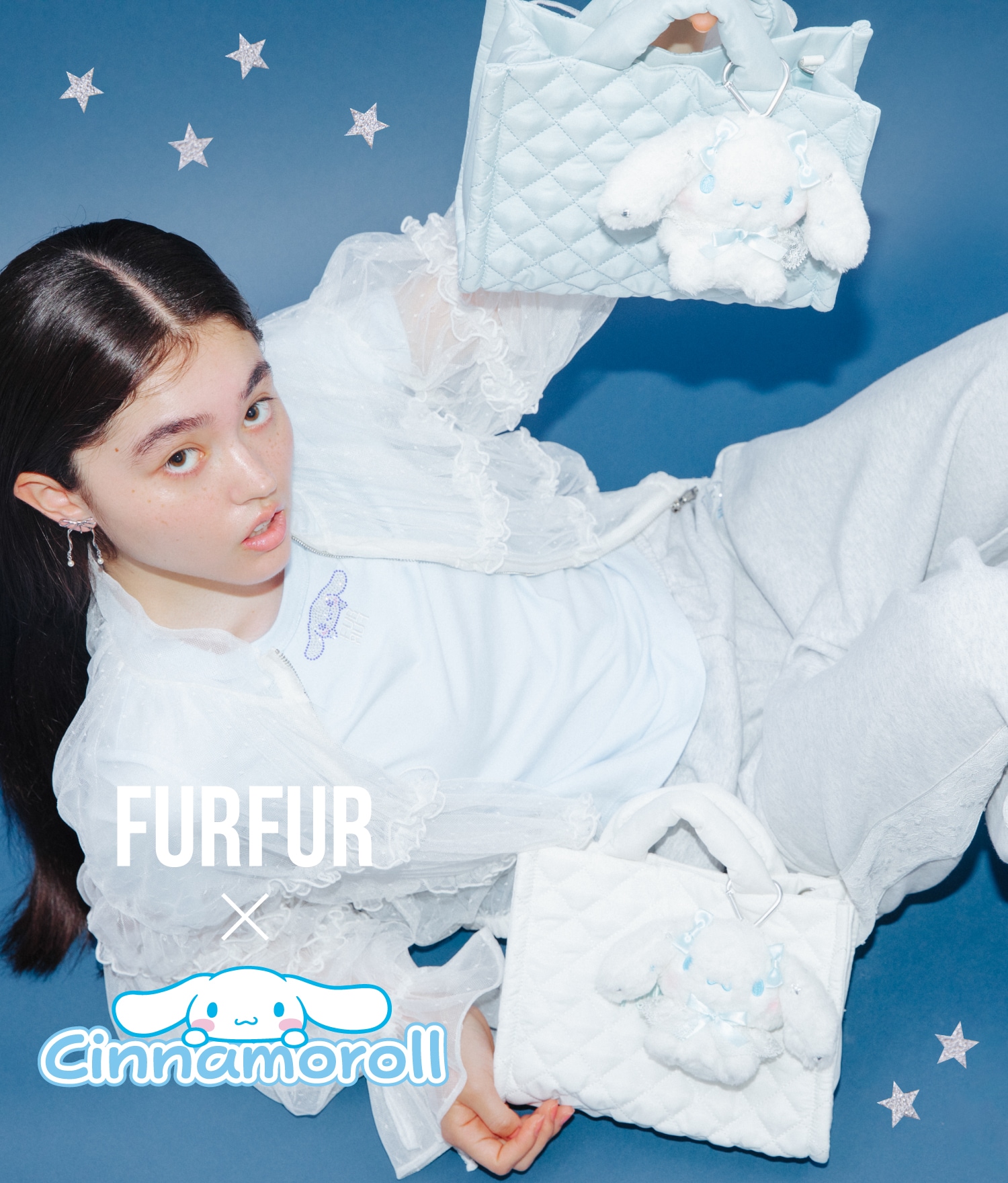 FURFUR × Cinnamorollのメインビジュアル　商品一覧に遷移