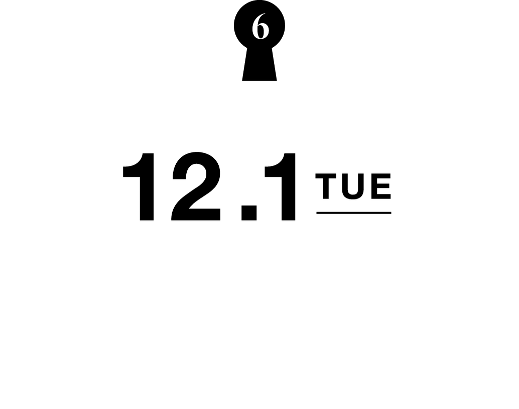 No.6 12.1 TUE