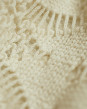 [ファーファー] 透かし編み&編み込みセーター RWNT181095 ISSUE.16 KNIT DETAILS||FURFUR（ファーファー）公式サイト